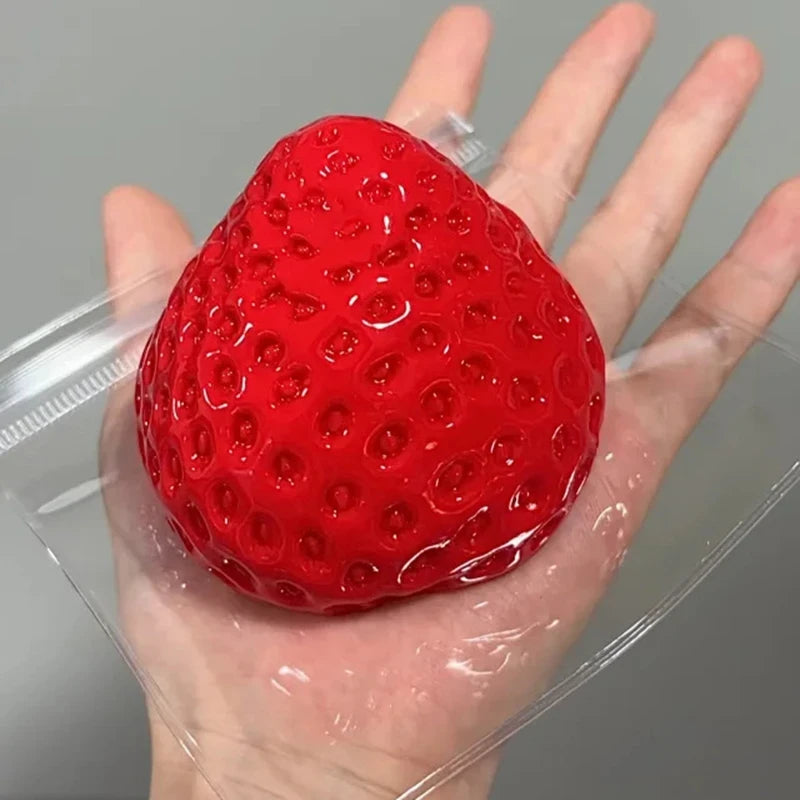 Strawberry Taba Squishy Toy