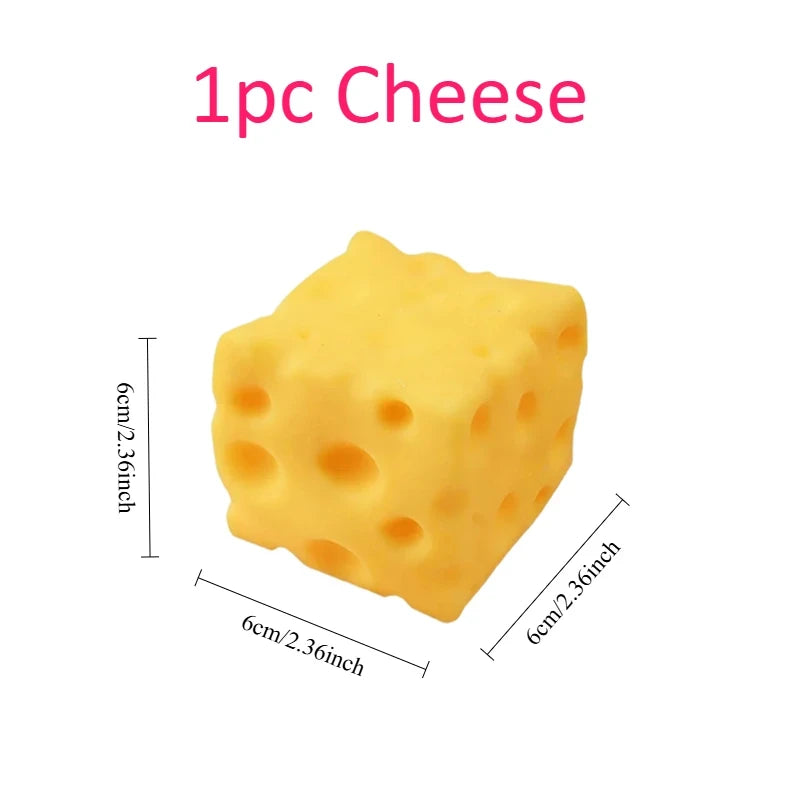 Giant Cube Cheese Toy