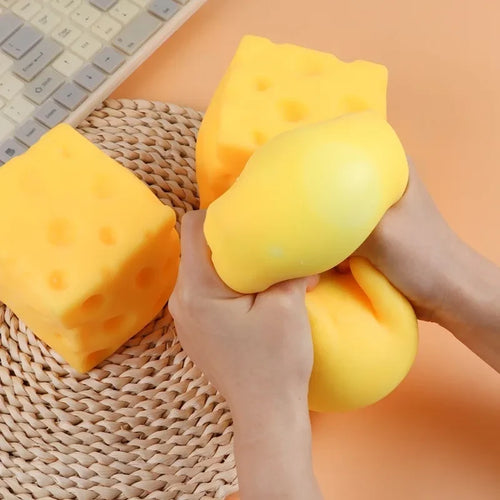 Giant Cube Cheese Toy