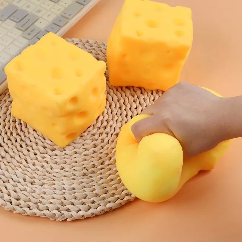 Giant Cube Cheese Toy