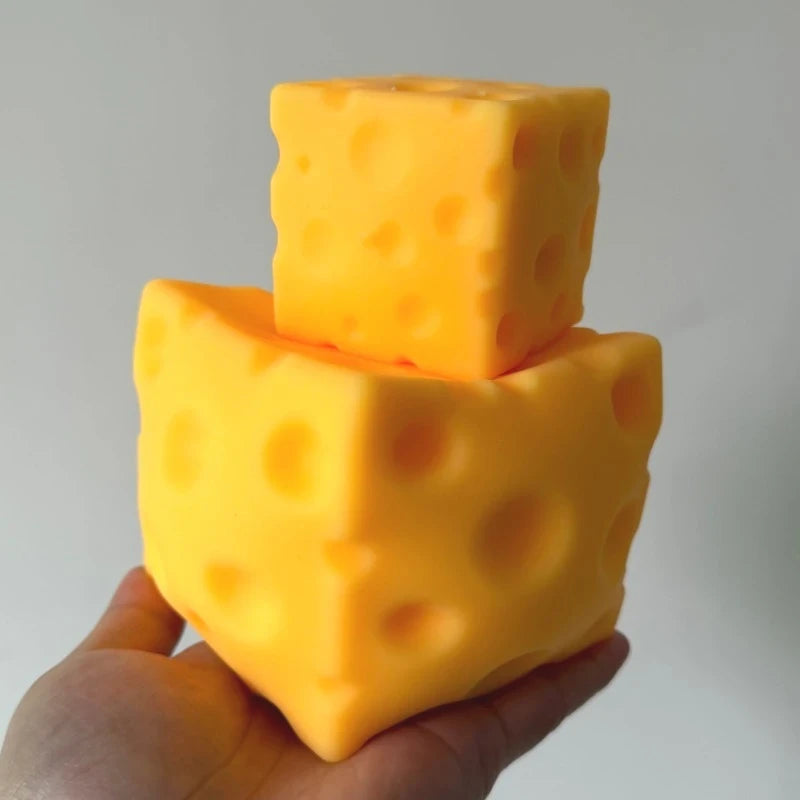Giant Cube Cheese Toy