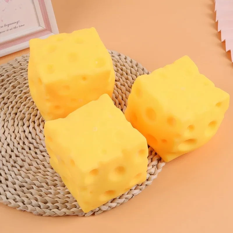 Giant Cube Cheese Toy