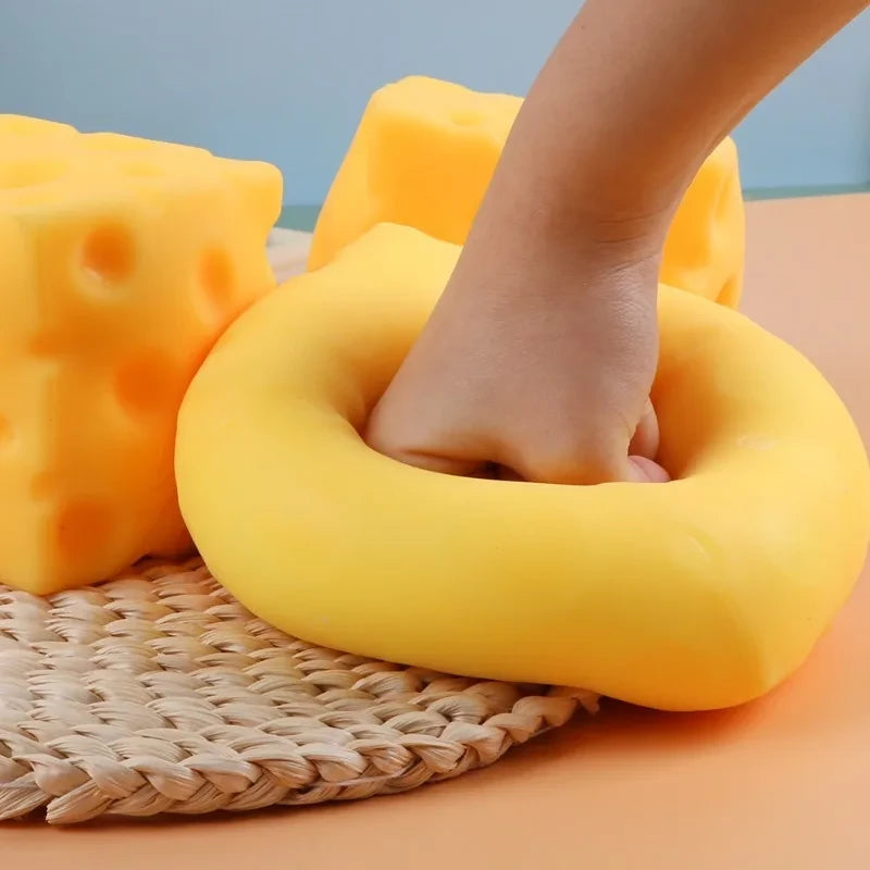 Giant Cube Cheese Toy